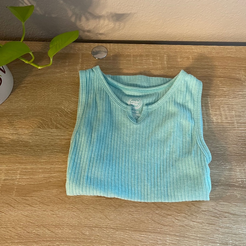 Ribbed Tank Top - Wonder Nation - Size L 10/12